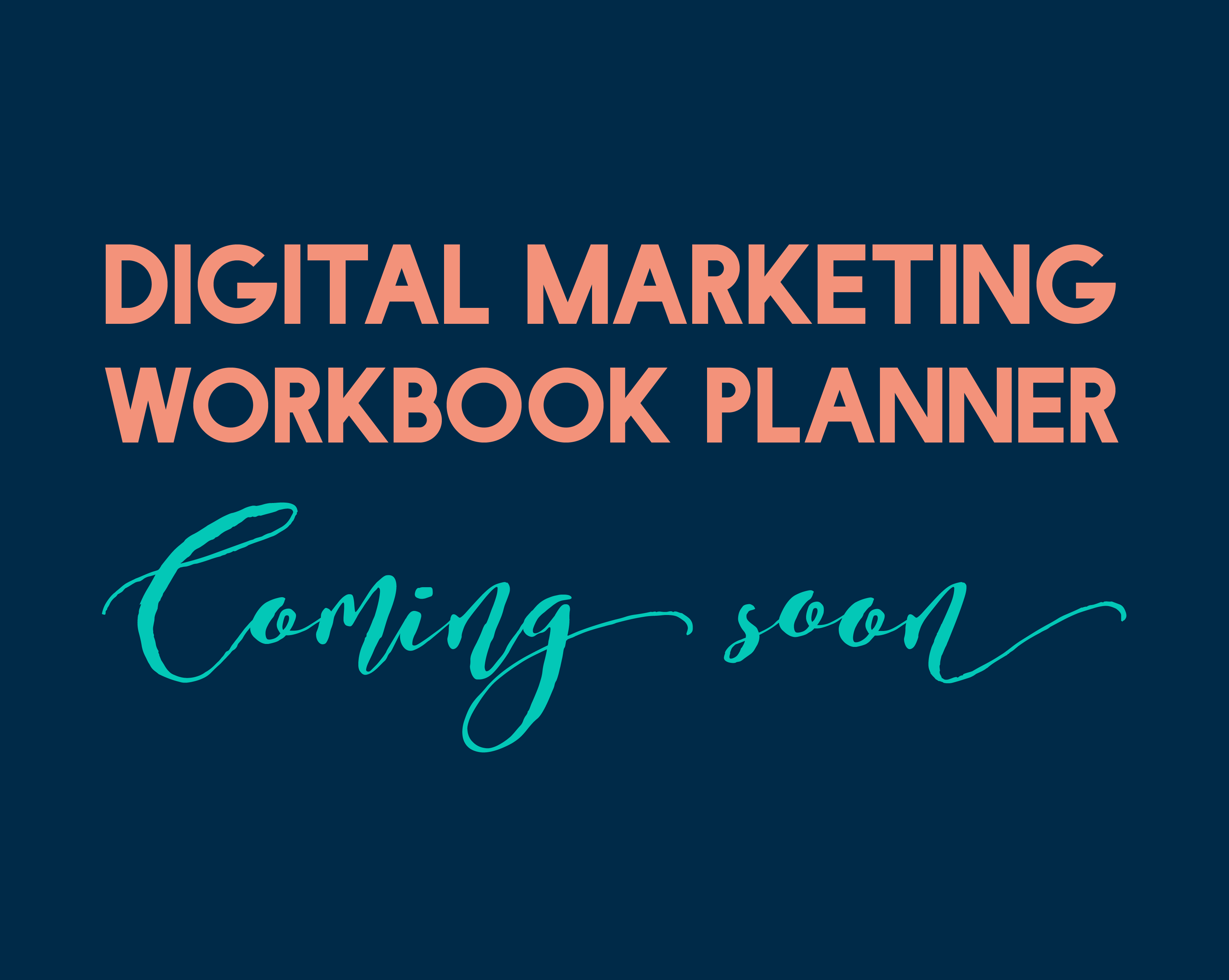 Digital Marketing Workbook Planar