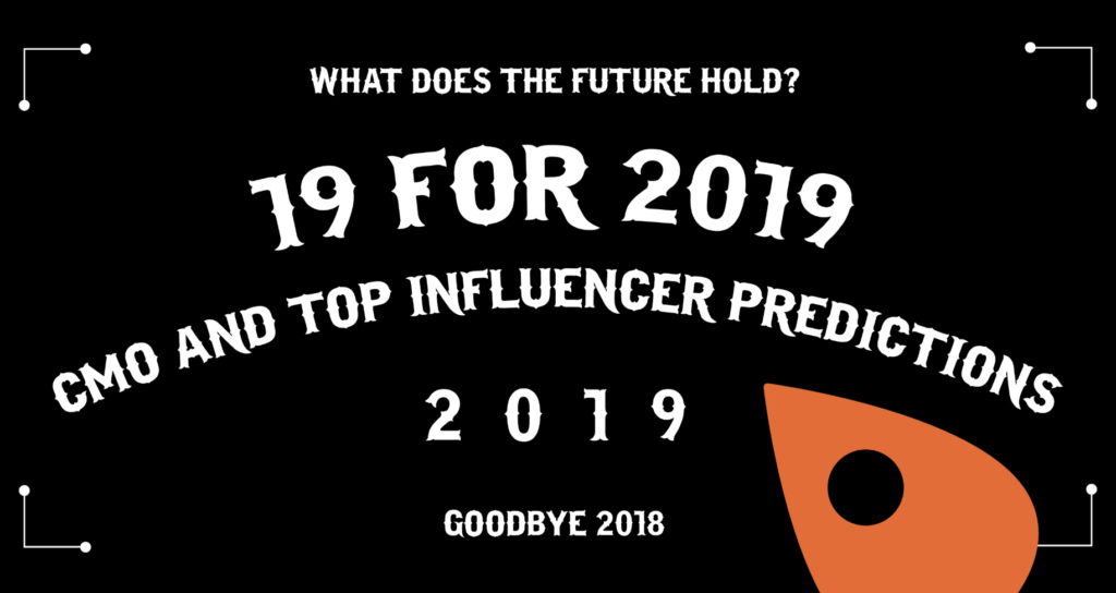 What Do CMOs Predict for 2019 