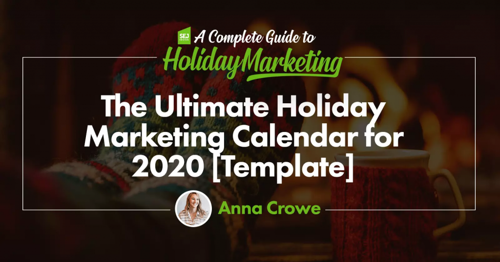 Holiday Marketing Calendar for 2020